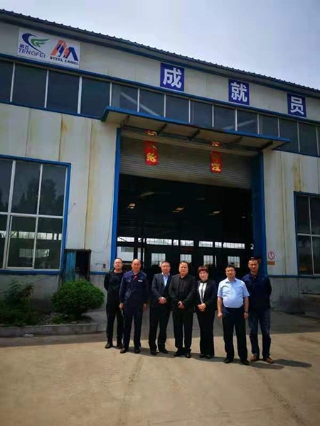 公司迎接中聯(lián)重科領(lǐng)導(dǎo)檢查指導(dǎo)工作